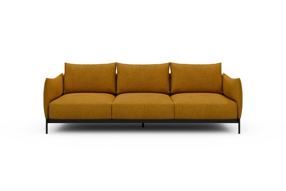 Kayto Modular Sofa - A3 - 250 x 100 cm - 3 Seater - 536 Bouclé Ochre