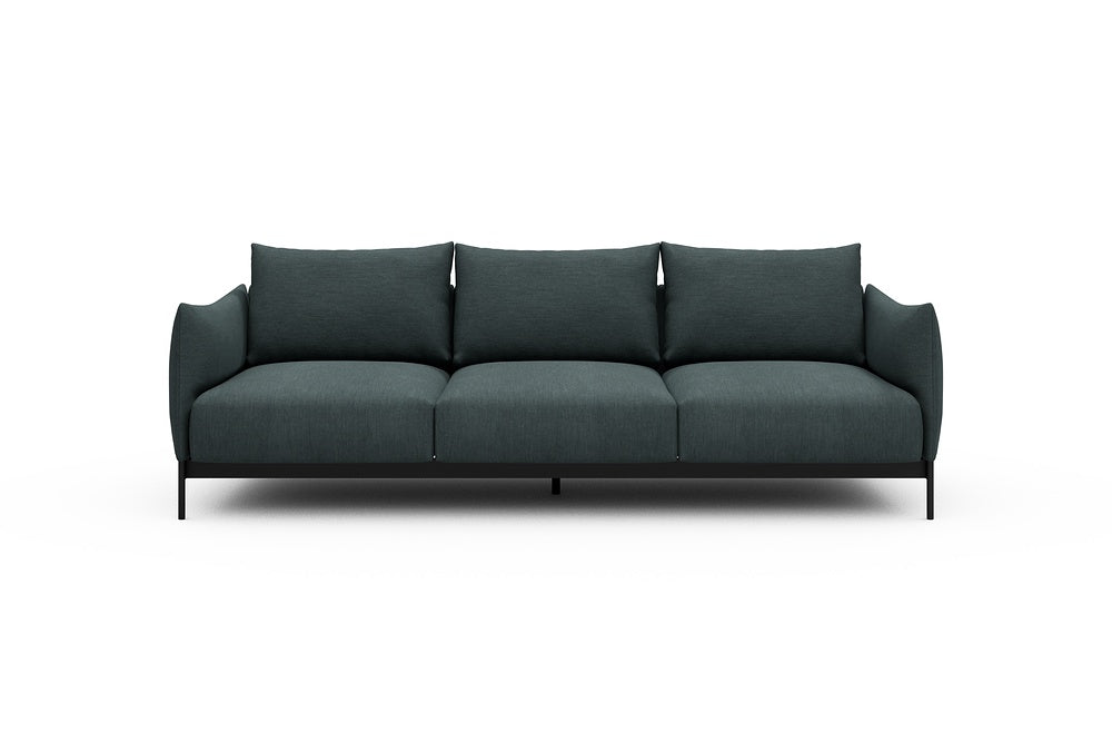 Kayto Modular Sofa - A3 - 250 x 100 cm - 3 Seater - 573 Vivus Dusty Blue