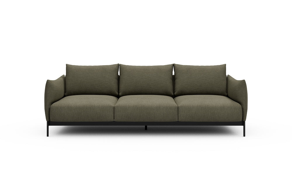 Kayto Modular Sofa - A3 - 250 x 100 cm - 3 Seater - 575 Vivus Dusty Olive