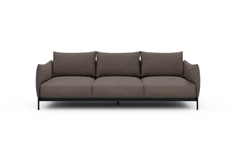 Kayto Modular Sofa - A3 - 250 x 100 cm - 3 Seater - 596 Corduroy Mocha