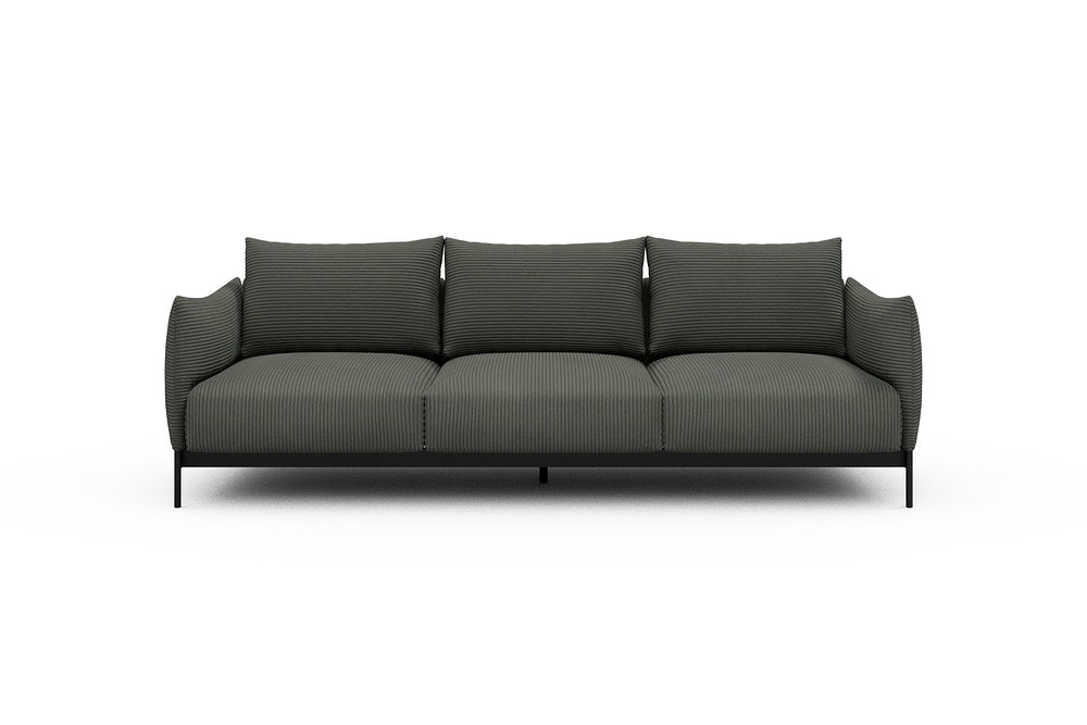 Kayto Modular Sofa - A3 - 250 x 100 cm - 3 Seater - 598 Corduroy Sage