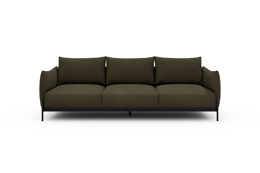 Kayto Modular Sofa - A3 - 250 x 100 cm - 3 Seater - 599 Corduroy Olive