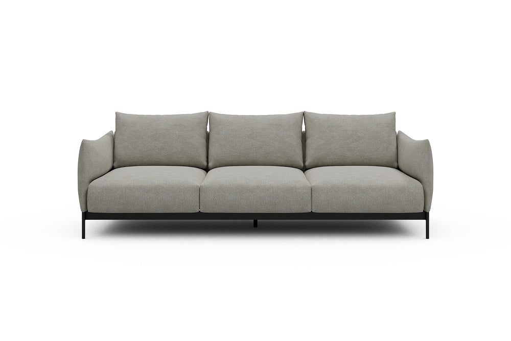Kayto Modular Sofa - A3 - 250 x 100 cm - 3 Seater - 773 Carreno Moon Stone White