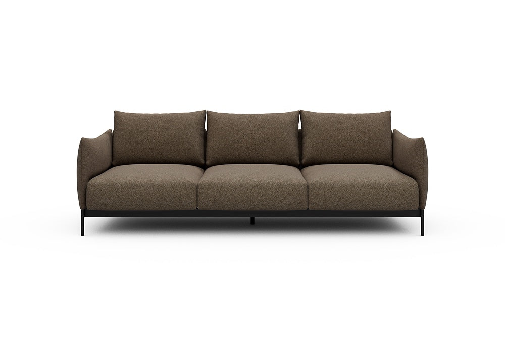 Kayto Modular Sofa - A3 - 250 x 100 cm - 3 Seater - 817 Aivi Khaki Brown