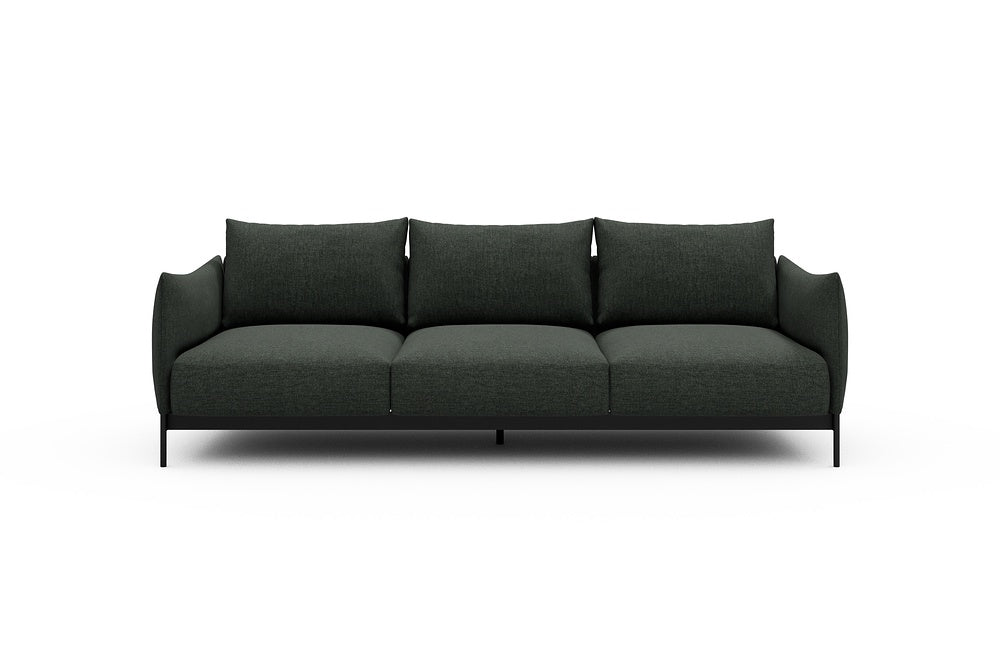 Kayto Modular Sofa - A3 - 250 x 100 cm - 3 Seater - 818 Aivi Pine Green