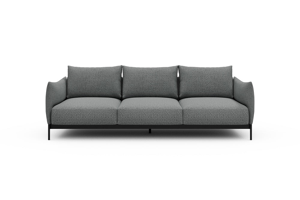 Kayto Modular Sofa - A3 - 250 x 100 cm - 3 Seater - 819 Aivi Gravel Grey