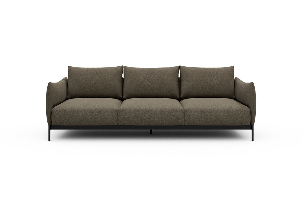 Kayto Modular Sofa - A3 - 250 x 100 cm - 3 Seater - 850 Mahoga Caramel Grey