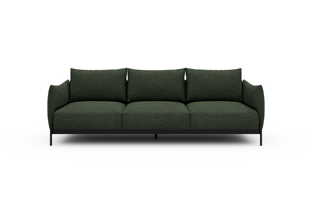 Kayto Modular Sofa - A3 - 250 x 100 cm - 3 Seater - 869 Vanora Deep Green