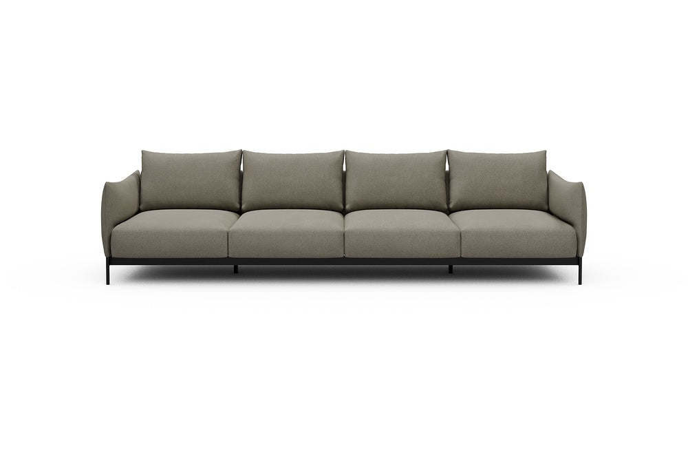 Kayto Modular Sofa - A4 - 325 x 100 cm - 4 Seater - 765 Cura Oat