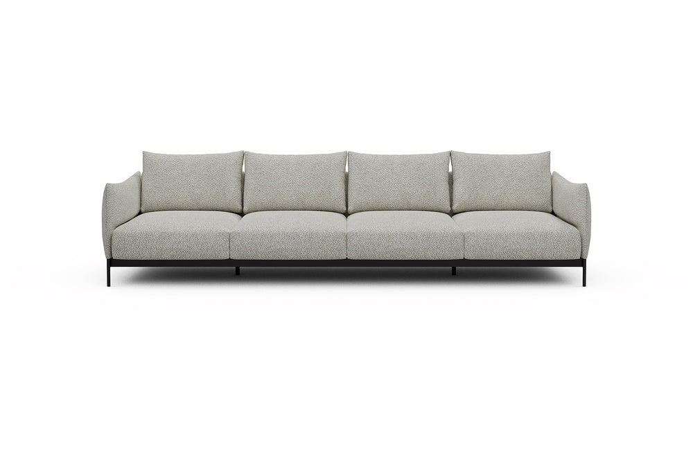 Kayto Modular Sofa - A4 - 325 x 100 cm - 4 Seater - 867 Vanora Warm Sand