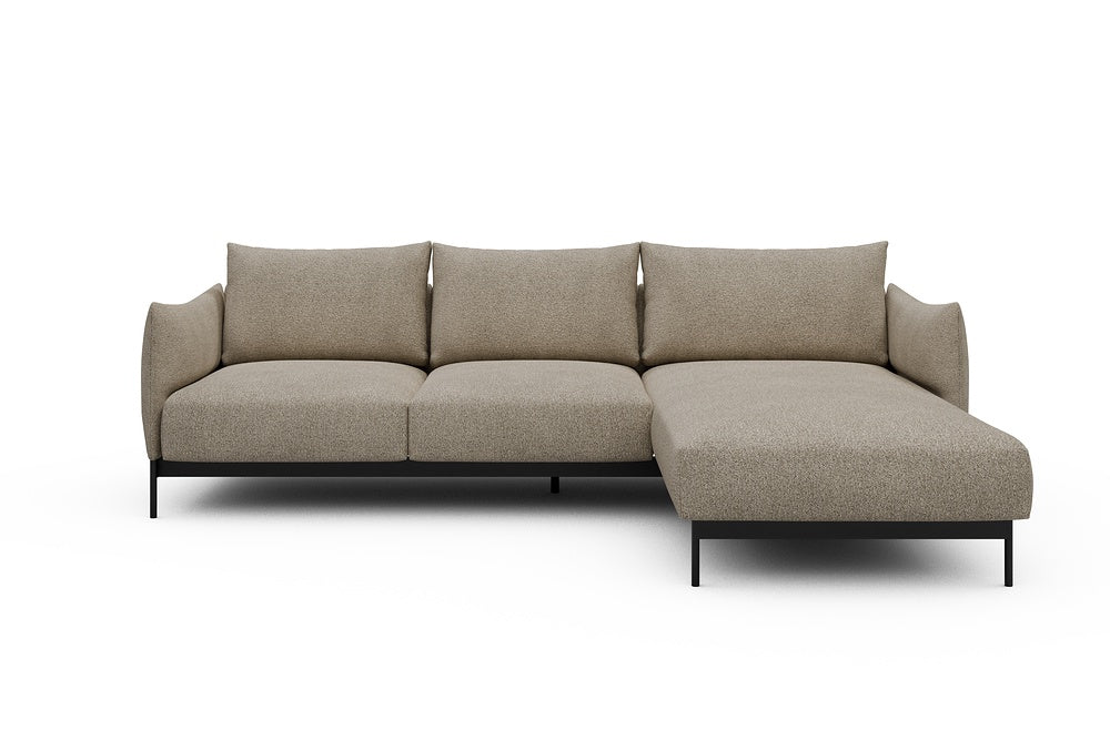 Kayto Modular Sofa - B2 - 265 x 185 cm - 2 Seater + Chaise - 539 Bouclé Beige
