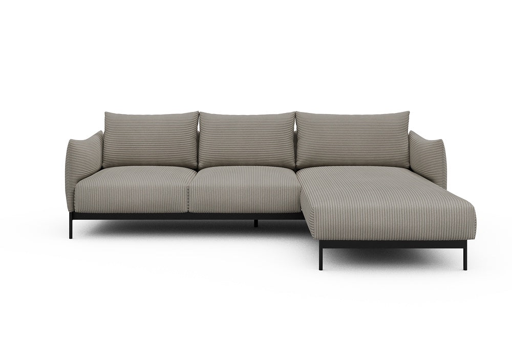 Kayto Modular Sofa - B2 - 265 x 185 cm - 2 Seater + Chaise - 603 Corduroy Beige
