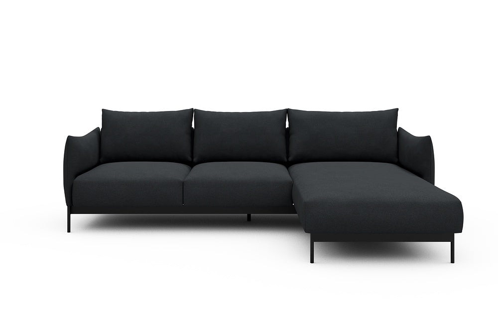 Kayto Modular Sofa - B2 - 265 x 185 cm - 2 Seater + Chaise - 766 Cura Anthracite