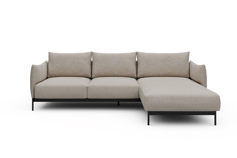 Kayto Modular Sofa - B2 - 265 x 185 cm - 2 Seater + Chaise - 816 Aivi Lace Beige