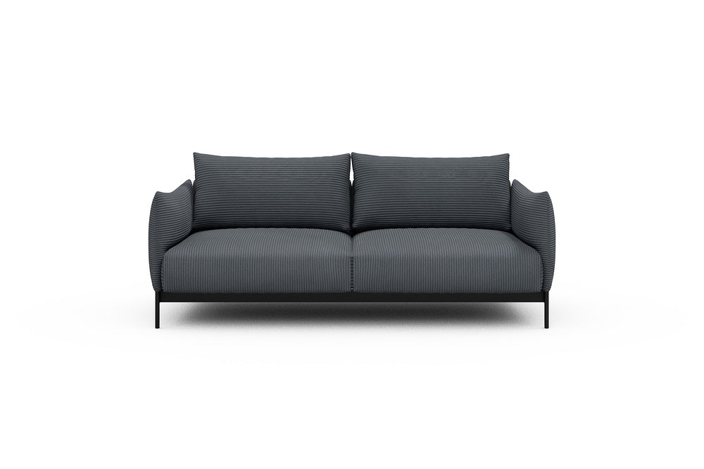Kayto Modular Sofa - C2 - 205 x 100 cm - 2 Seater - 592 Corduroy Silvermist