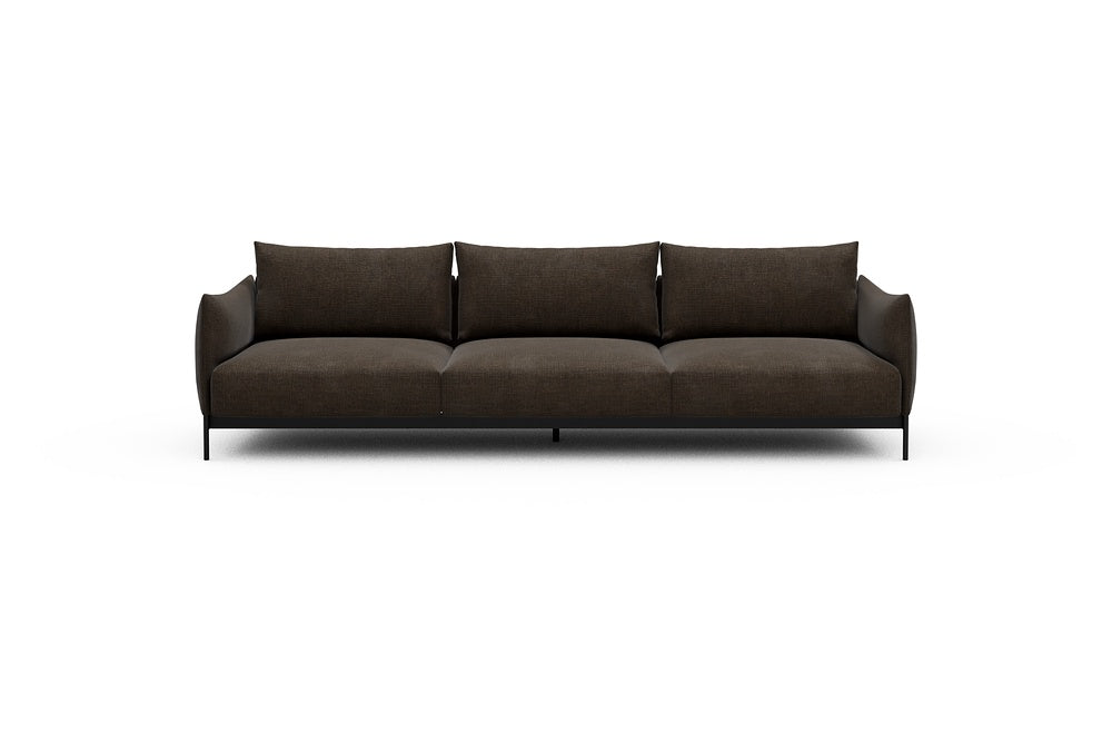 Kayto Modular Sofa - C3 - 295 x 100 cm - 3 Seater - 411 Esina Cedar Brown
