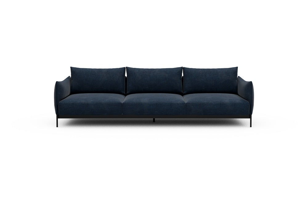 Kayto Modular Sofa - C3 - 295 x 100 cm - 3 Seater - 414 Esina Indigo Blue