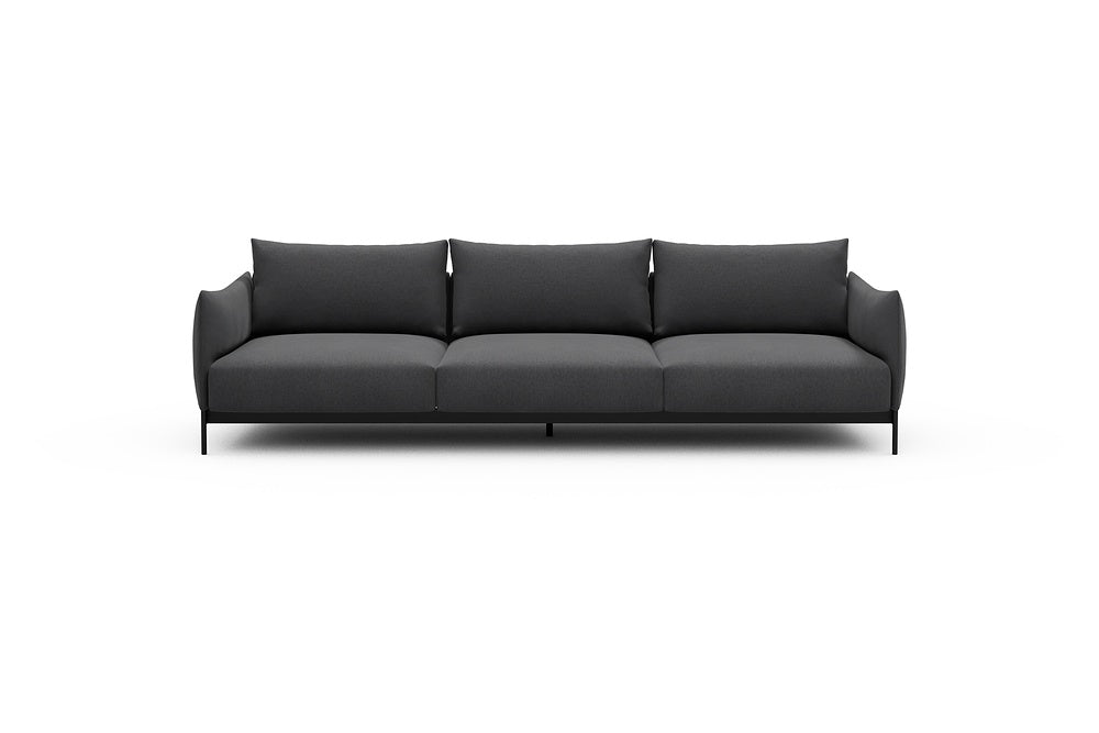 Kayto Modular Sofa - C3 - 295 x 100 cm - 3 Seater - 441 Satya Warm Zinc