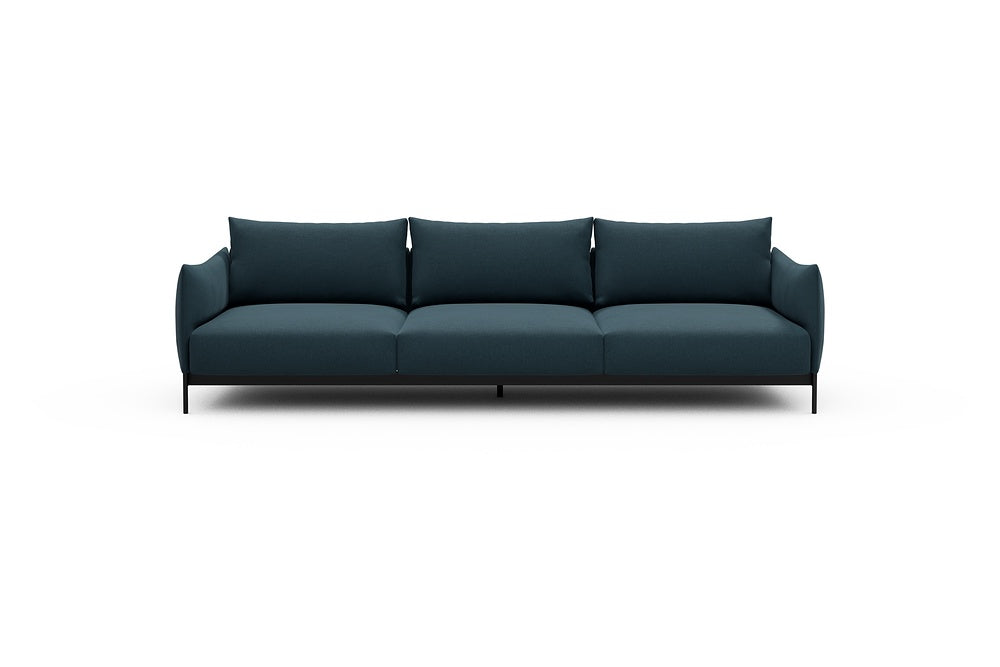 Kayto Modular Sofa - C3 - 295 x 100 cm - 3 Seater - 443 Satya Deep Blue