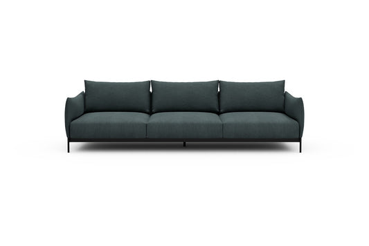 Kayto Modular Sofa - C3 - 295 x 100 cm - 3 Seater - 573 Vivus Dusty Blue