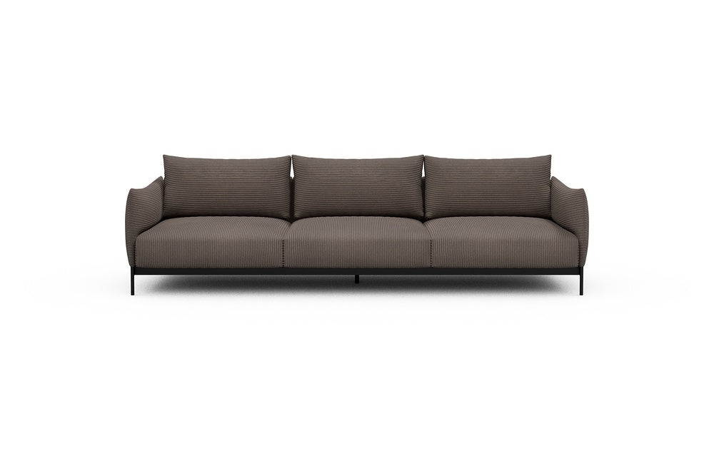 Kayto Modular Sofa - C3 - 295 x 100 cm - 3 Seater - 596 Corduroy Mocha