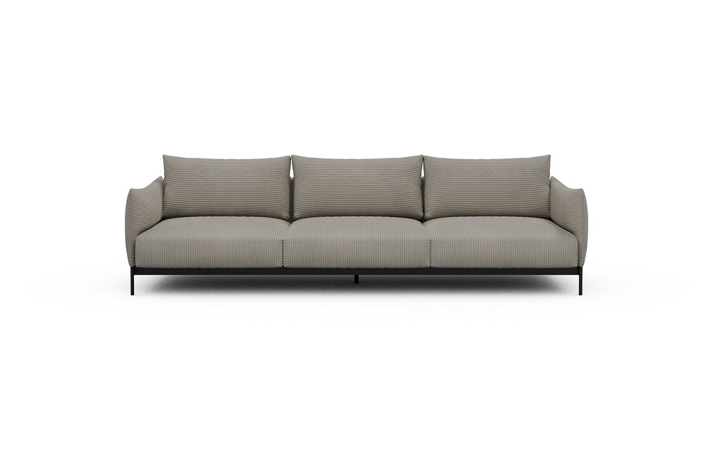 Kayto Modular Sofa - C3 - 295 x 100 cm - 3 Seater - 603 Corduroy Beige