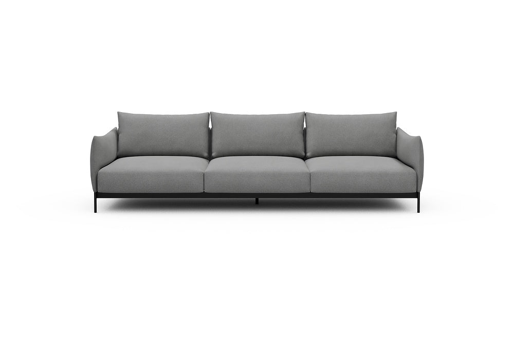 Kayto Modular Sofa - C3 - 295 x 100 cm - 3 Seater - 764 Cura Sand Grey
