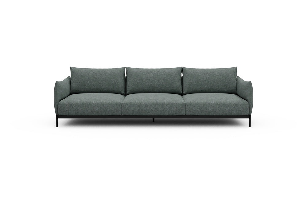 Kayto Modular Sofa - C3 - 295 x 100 cm - 3 Seater - 770 Carreno Cielo Blue