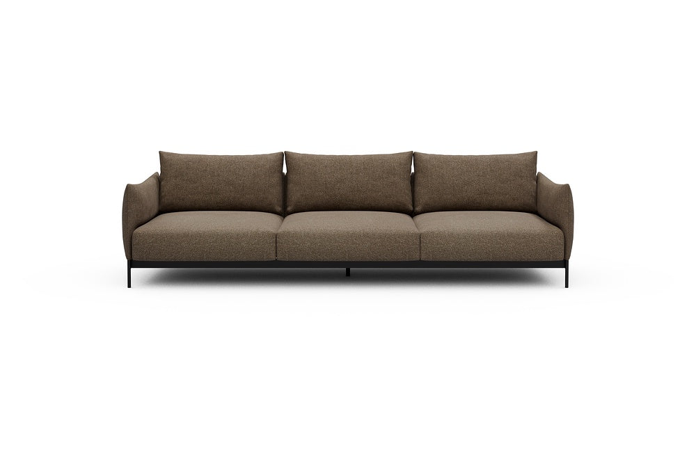 Kayto Modular Sofa - C3 - 295 x 100 cm - 3 Seater - 817 Aivi Khaki Brown