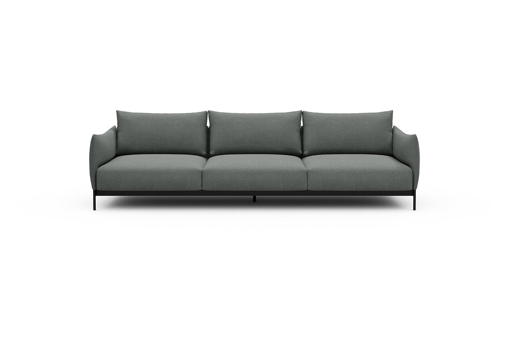 Kayto Modular Sofa - C3 - 295 x 100 cm - 3 Seater - 853 Mahoga Dove Grey