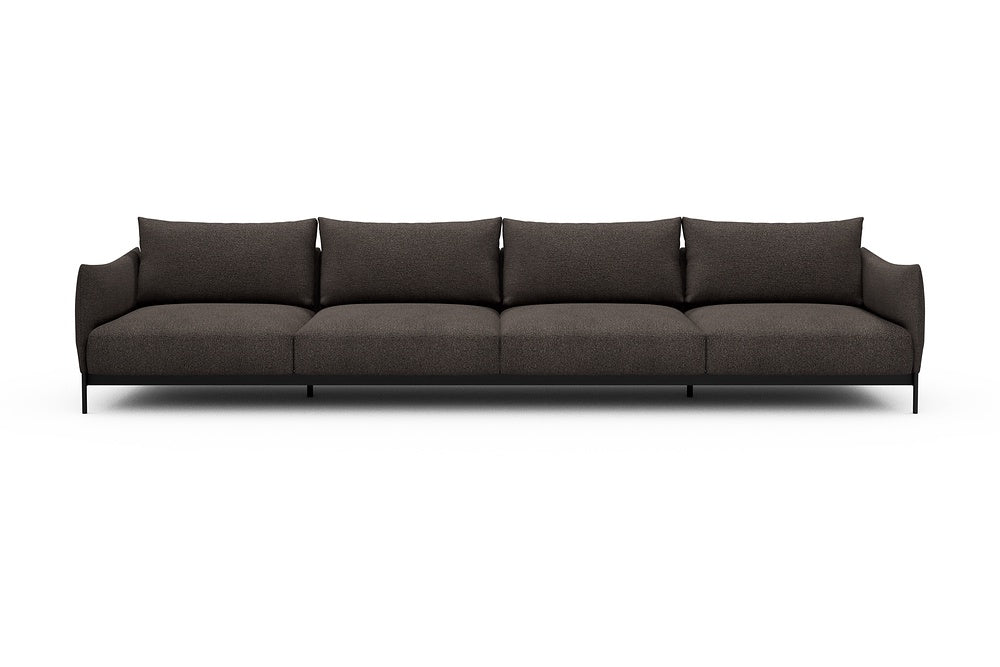 Kayto Modular Sofa - C4 - 385 x 100 cm - 4 Seater - 530 Bouclé Taupe