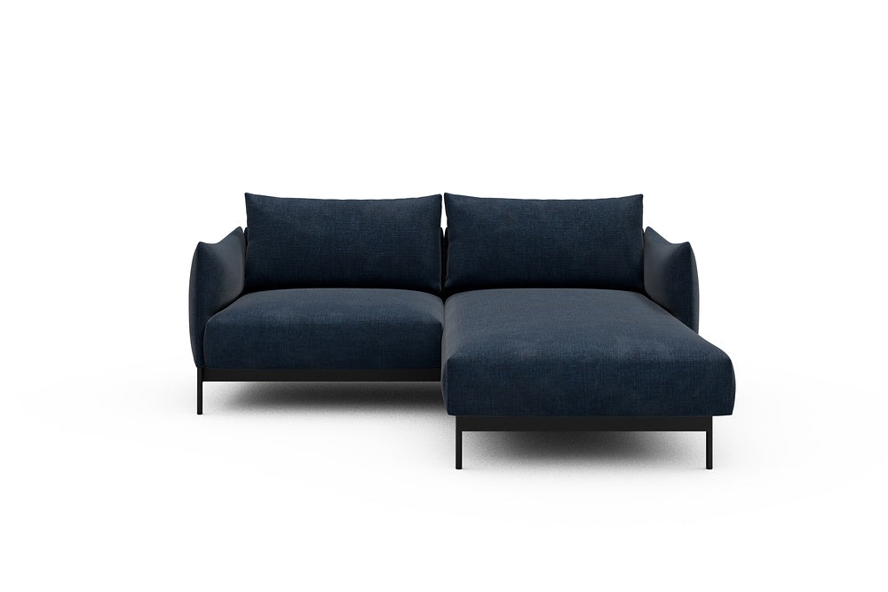 Kayto Modular Sofa - D1 - 205 x 185 cm - 1 Seater + Chaise - 414 Esina Indigo Blue