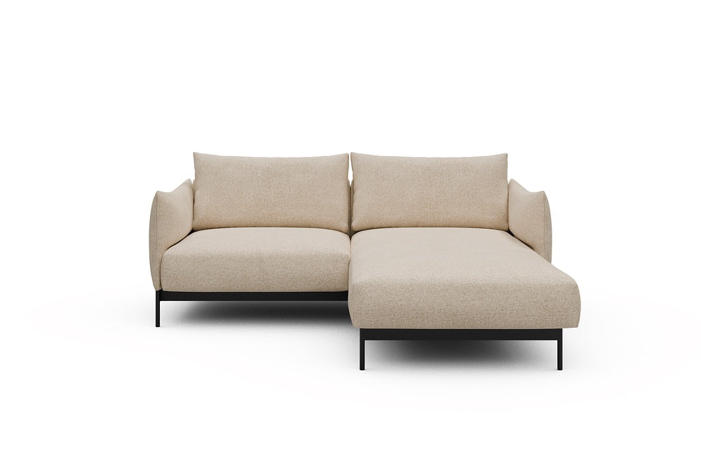 Kayto Modular Sofa - D1 - 205 x 185 cm - 1 Seater + Chaise - 496 Casone Natural Beigie