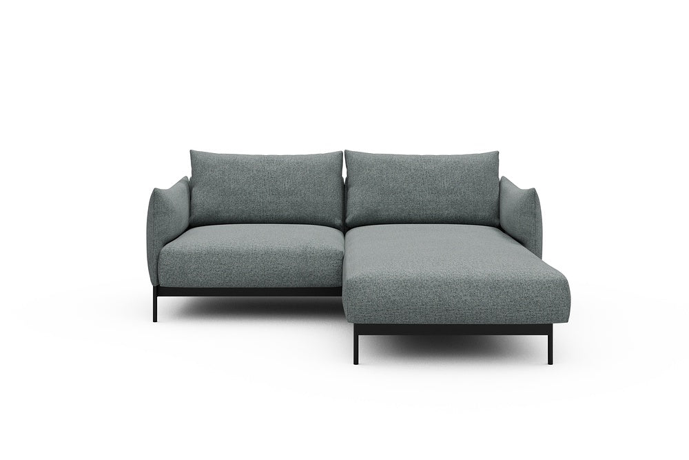 Kayto Modular Sofa - D1 - 205 x 185 cm - 1 Seater + Chaise - 499 Casone Light mixed Green