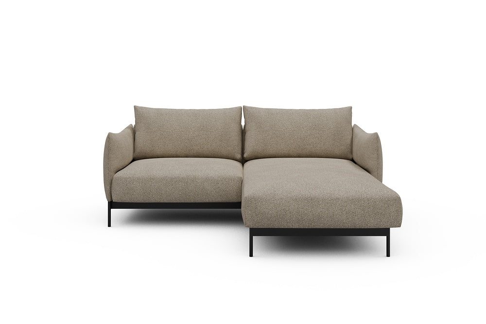 Kayto Modular Sofa - D1 - 205 x 185 cm - 1 Seater + Chaise - 539 Bouclé Beige