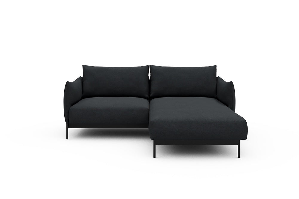 Kayto Modular Sofa - D1 - 205 x 185 cm - 1 Seater + Chaise - 766 Cura Anthracite
