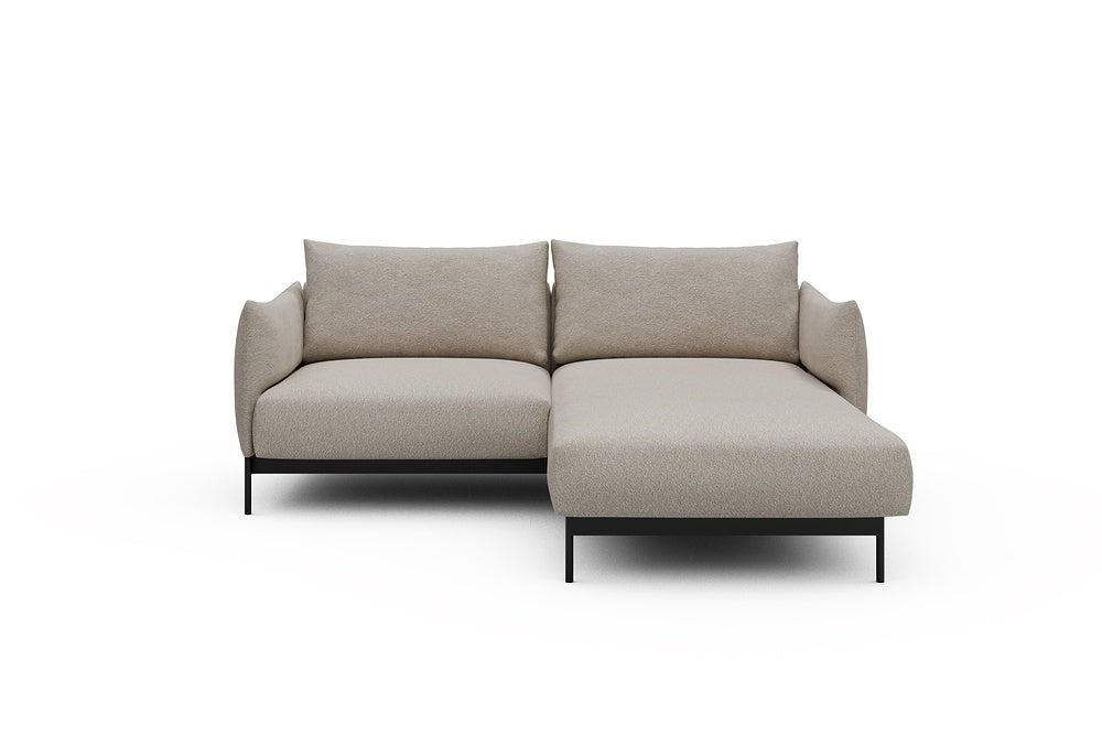 Kayto Modular Sofa - D1 - 205 x 185 cm - 1 Seater + Chaise - 816 Aivi Lace Beige