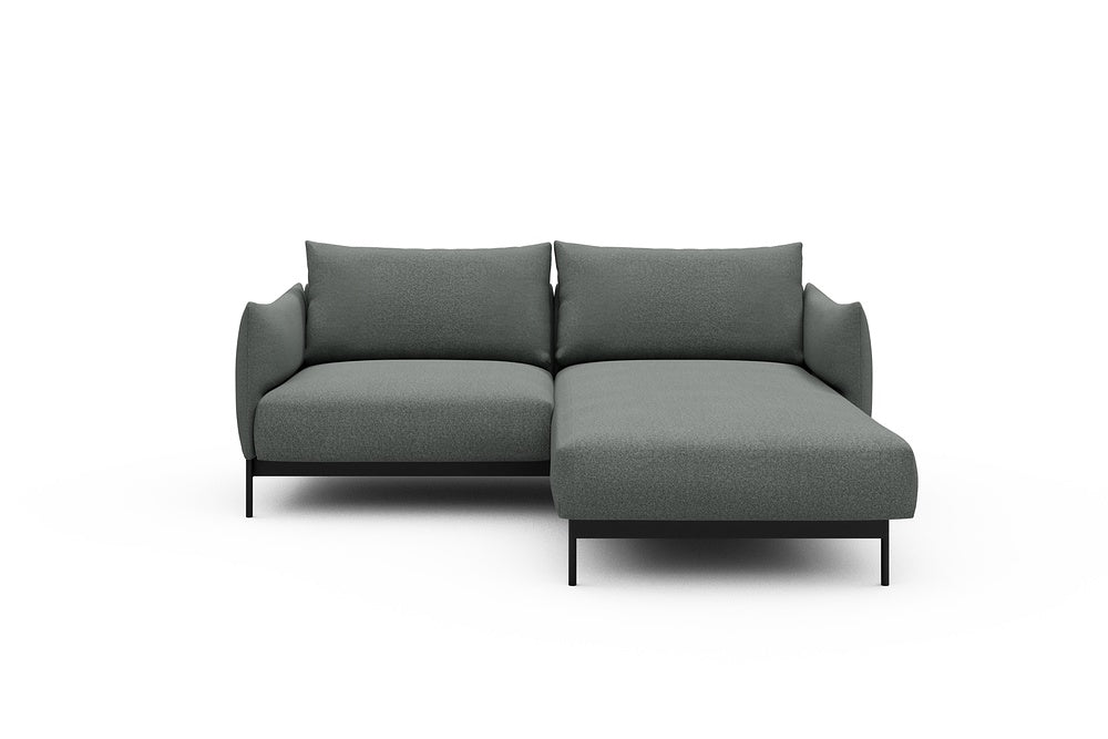 Kayto Modular Sofa - D1 - 205 x 185 cm - 1 Seater + Chaise - 853 Mahoga Dove Grey