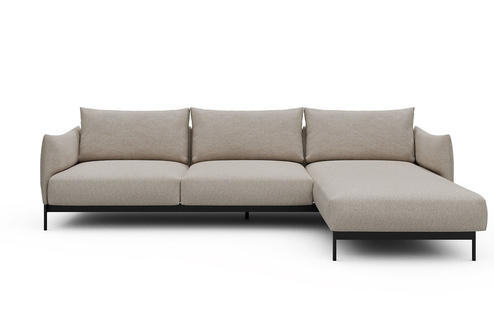 Kayto Modular Sofa - D2 - 295 x 100 cm - 2 Seater + Chaise - 816 Aivi Lace Beige