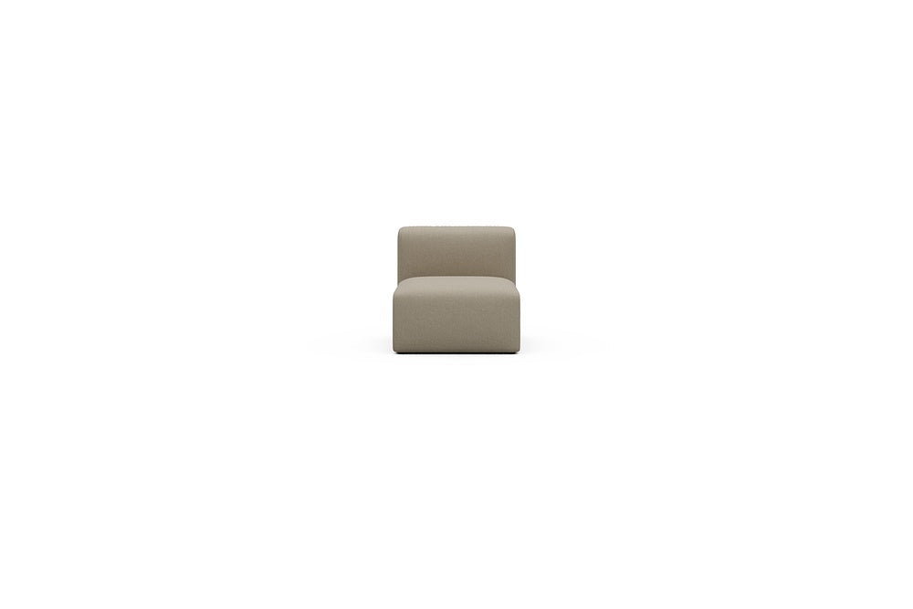 Rund Casual Modular Sofa - Configurations 1 - 77E - 73 x 97 cm - 1 Seater - 445 Satya Natural Biege