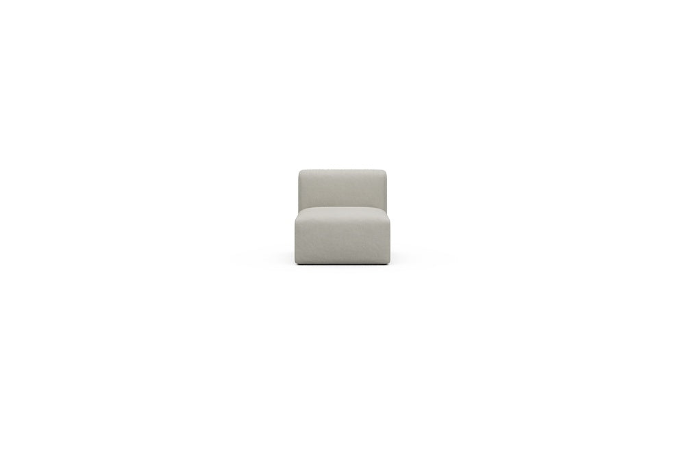 Rund Casual Modular Sofa - Configurations 1 - 77E - 73 x 97 cm - 1 Seater - 487 Denari Clean Beige