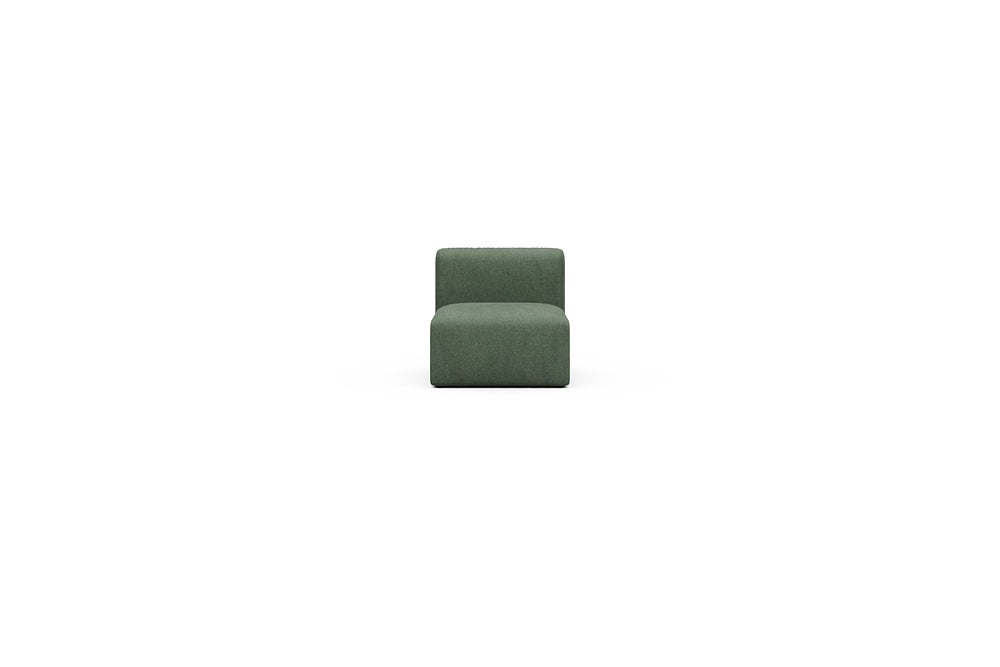 Rund Casual Modular Sofa - Configurations 1 - 77E - 73 x 97 cm - 1 Seater - 498 Casone Forest Green