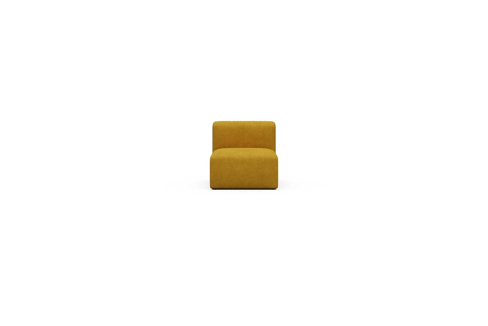Rund Casual Modular Sofa - Configurations 1 - 77E - 73 x 97 cm - 1 Seater - 536 Bouclé Ochre