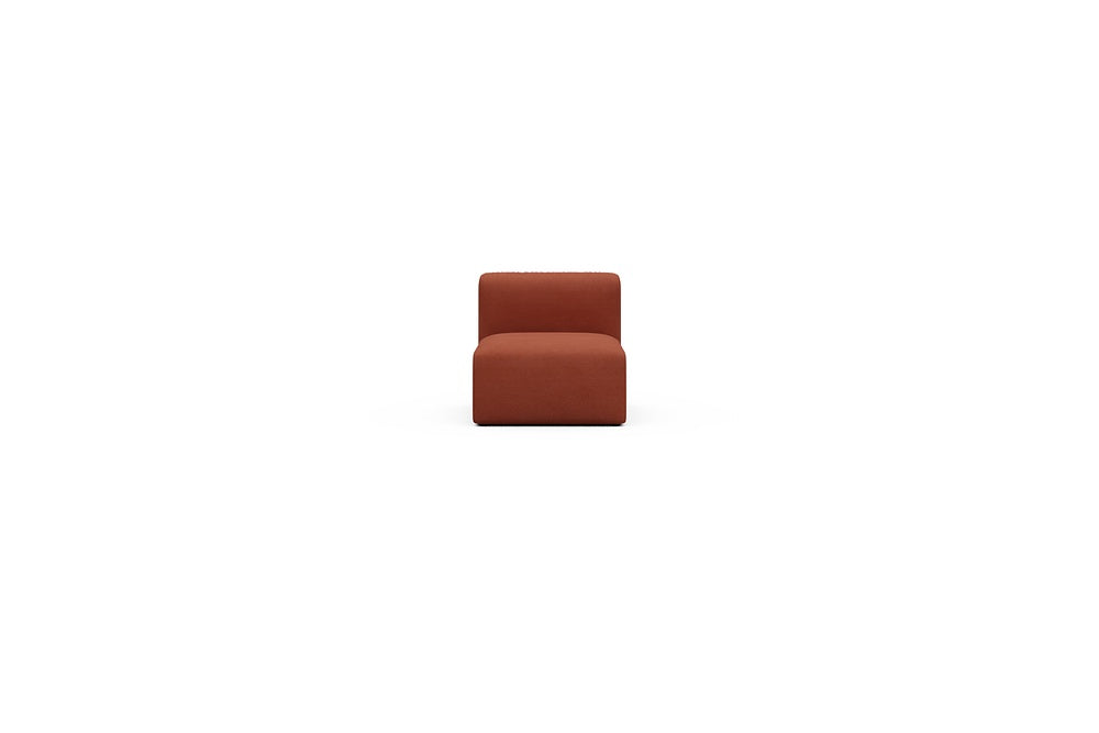 Rund Casual Modular Sofa - Configurations 1 - 77E - 73 x 97 cm - 1 Seater - 581 Argus Rust