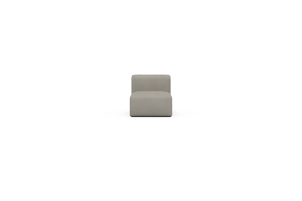 Rund Casual Modular Sofa - Configurations 1 - 77E - 73 x 97 cm - 1 Seater - 603 Corduroy Beige