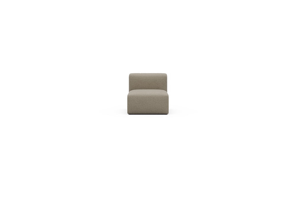Rund Casual Modular Sofa - Configurations 1 - 77E - 73 x 97 cm - 1 Seater - 810 Smooth Smooth Beige
