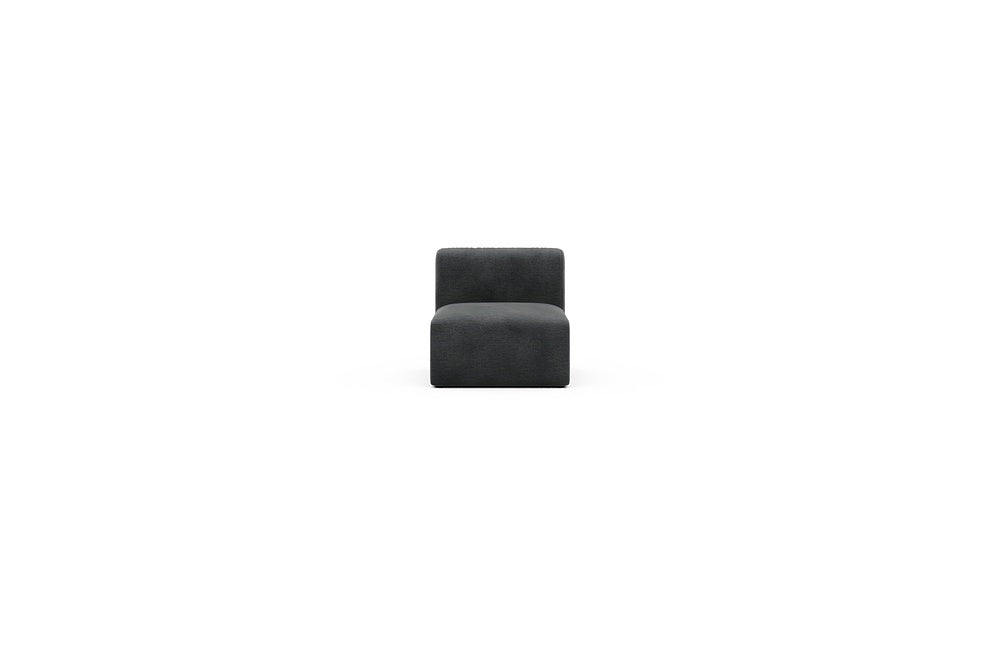 Rund Casual Modular Sofa - Configurations 1 - 77E - 73 x 97 cm - 1 Seater - 811 Smooth Deep Warm Grey