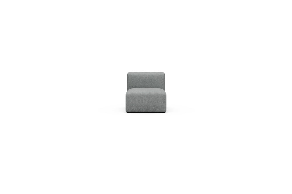 Rund Casual Modular Sofa - Configurations 1 - 77E - 73 x 97 cm - 1 Seater - 819 Aivi Gravel Grey