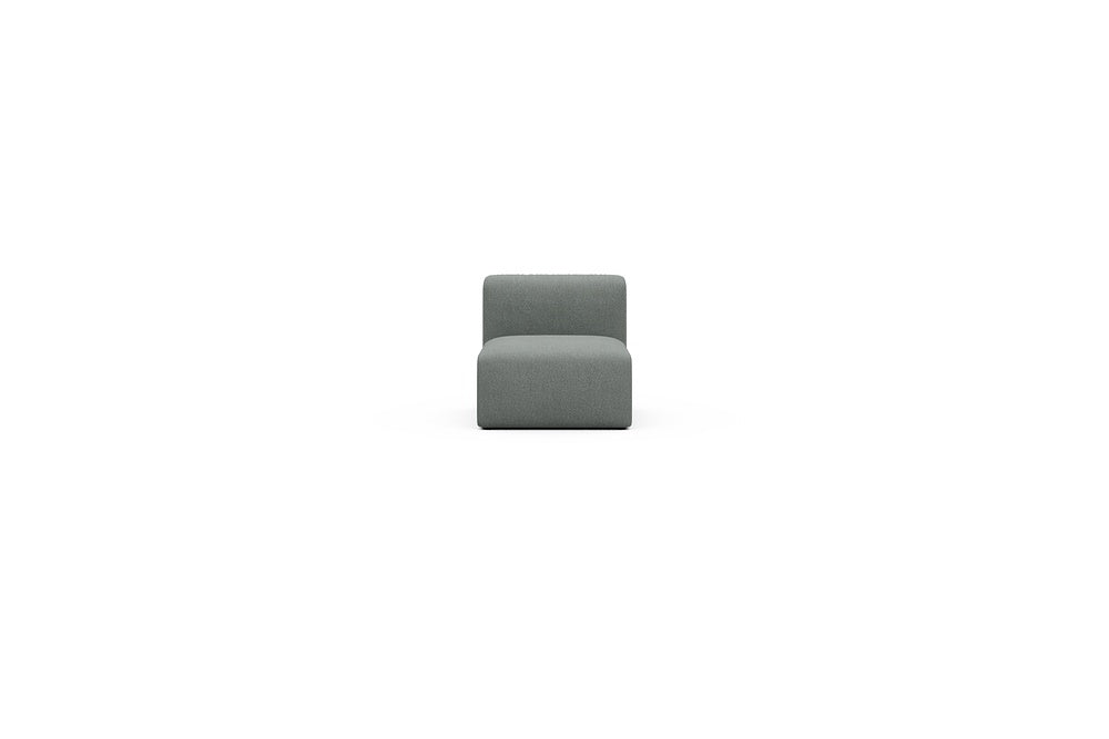 Rund Casual Modular Sofa - Configurations 1 - 77E - 73 x 97 cm - 1 Seater - 853 Mahoga Dove Grey