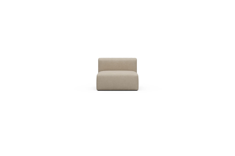 Rund Casual Modular Sofa - Configurations 1 - 97E - 96 x 97 cm - 1,5 Seater - 410 Esina Almond Beige